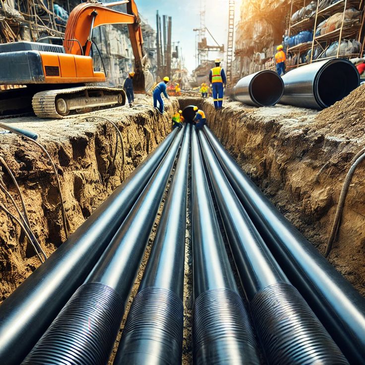 Professional plumbing installation